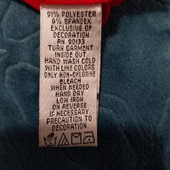 Bob Mackie Wearable Art Red Sequined Shirt Size Large - Picture 3 of 3